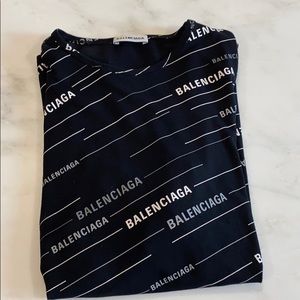 Balenciaga logo long sleeve tee SALE 50% off ❗️❗️❗️was listed at 500.00